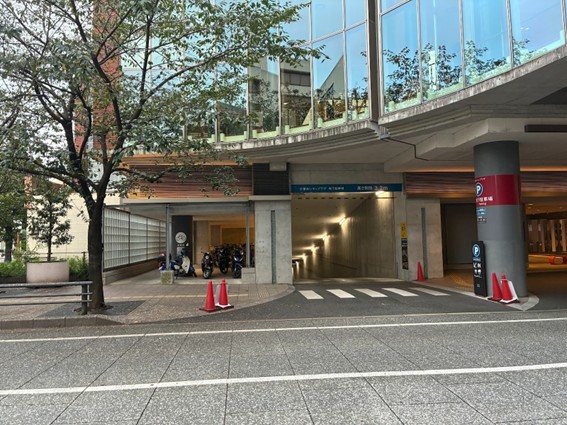 久留米シティプラザ地下駐車場